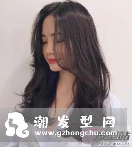 ins风中长发卷发 洋气修颜就是最美小仙女