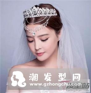 新娘戴白纱发型 极简风造型一样浪漫唯美