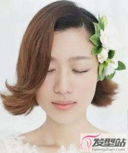 短头发新娘造型 短发新娘也可以很浪漫