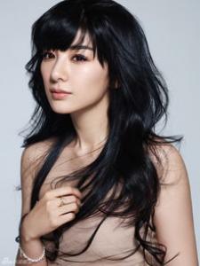 大卷发型图片中长发 散发优雅妩媚女人味