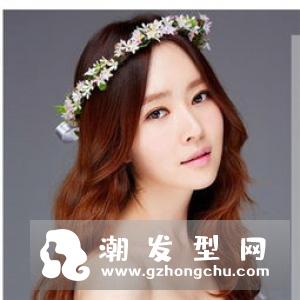 新娘纱帽适合的发型 清新迷人做美丽新娘