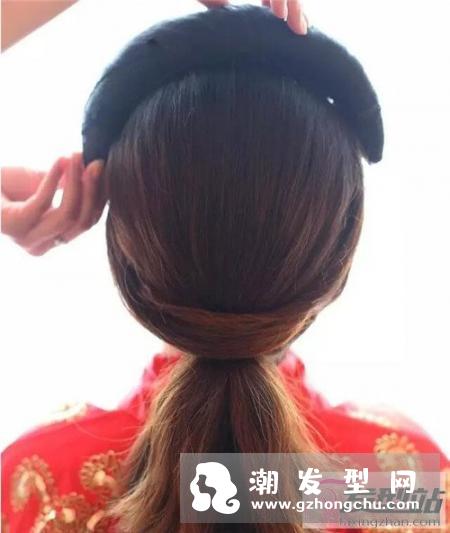 手把手教你编新娘发型 气质秀禾新娘发型教程