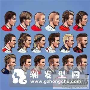 贝克汉姆发型盘点 每款发型都是那么经典