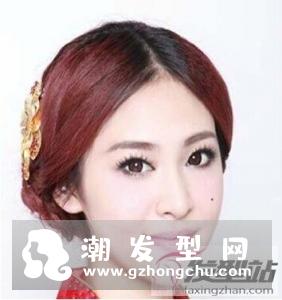 古典中式新娘盘发 高贵迷人气质佳