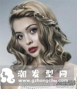 复古新娘发型 年代感更有古韵