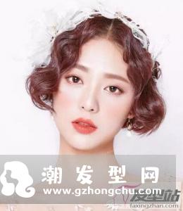 适合圆脸的新娘发型 这些发型超修颜全场最美
