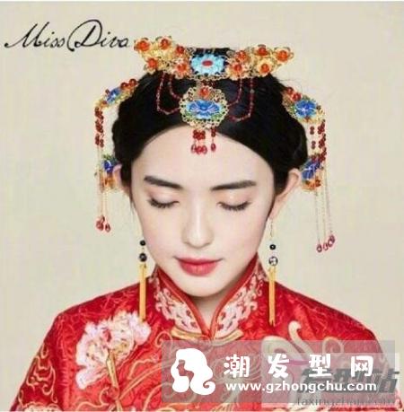 经典中式新娘发型 打造倾城挚爱的你