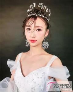 抽丝新娘发型 细致优雅迷人