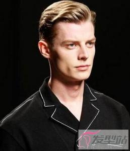欧美男士背头发型 尽显成熟男人味道