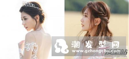 婚纱照什么发型好看 参考明星婚纱发型自然又有仙气