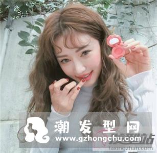 泰迪卷发型中长发 动感活泼瘦脸神器