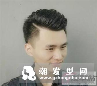 中国男士一道杠发型 刀疤加入更时髦