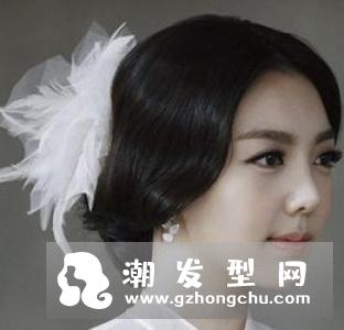 简约韩式新娘发型 打造别致新娘风格
