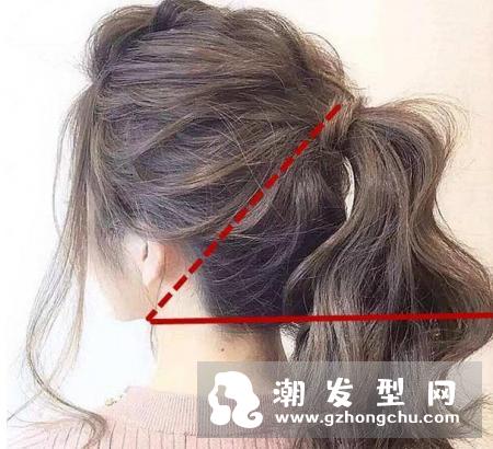 马尾怎么扎显脸小 要翘要蓬松