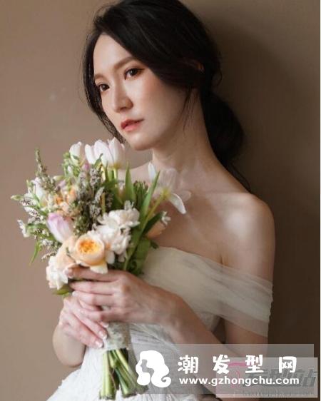 韩系婚纱刘海的三个重点，拍起来超上镜！