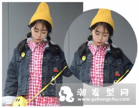 披肩发怎么扎好看 简单好看的扎头发型图片