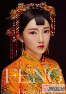 告别法韩系 中式新娘发型正流行