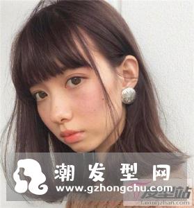 齐肩外翘卷发 lob头显瘦设计