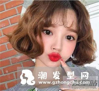 齐肩波波烫什么卷好看 玫瑰卷A字卷发打造小V脸