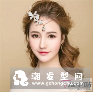 简约韩式新娘发型 打造别致新娘风格
