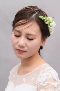 韩国森系新娘发型 浪漫柔美自己动手零难度