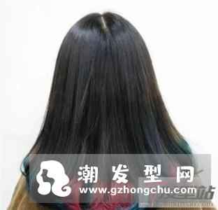 中长发女生内扣发型图片 演绎清新森系淑女