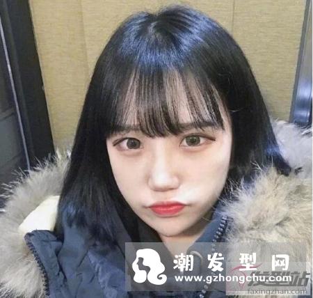适合学生党的发型女 空气刘海波波头只有学生才能驾驭