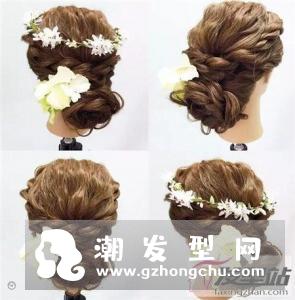 无花不森系 鲜花新娘造型