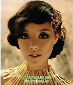 新娘发型半扎发教程图解 新娘妆发选这款最美