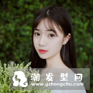 中长发女生内扣发型图片 演绎清新森系淑女