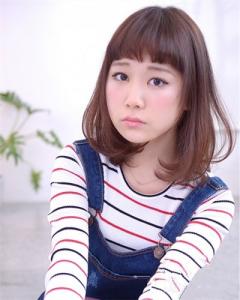 脸圆的女生适合什么短发 适合什么刘海