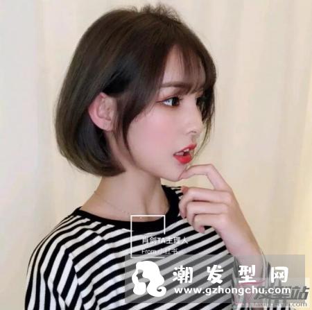 最减龄的波波头短发 简单干练气质绝佳