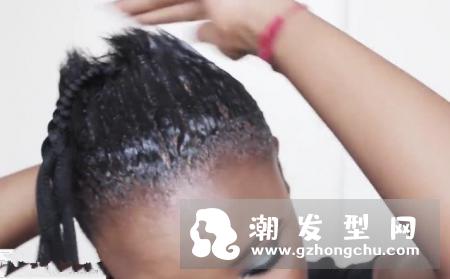 短发丸子头的扎法图解 你的假发准备好了吗