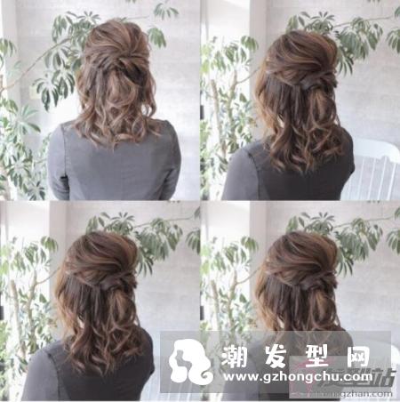 超漂亮姐妹伴娘发型 简约优雅很适合出席婚礼