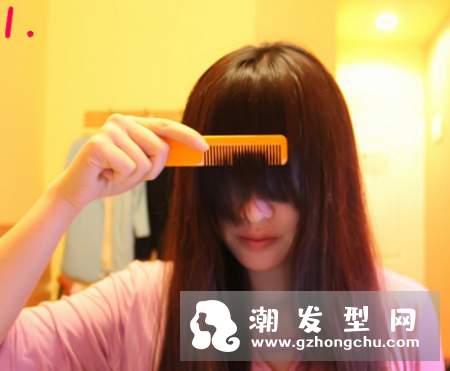 空气刘海往上翘怎么办 自己怎么剪