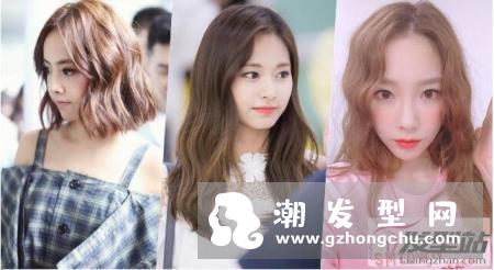 减龄瘦脸发型女生卷发 纹理卷发不动刀也有整型级减龄小脸效果
