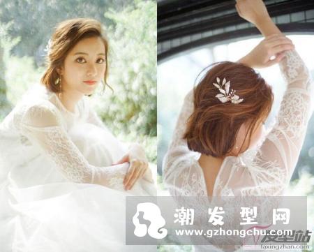 短发新娘发型无变化？化妆师教短发新娘Set头衬脸型