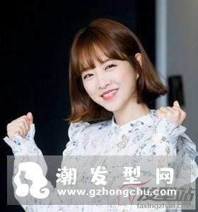 短发鱼尾卷发型 灵动修颜美到窒息
