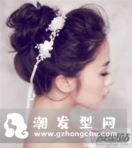 绝美新娘敬酒发型 新颖唯美人见人爱