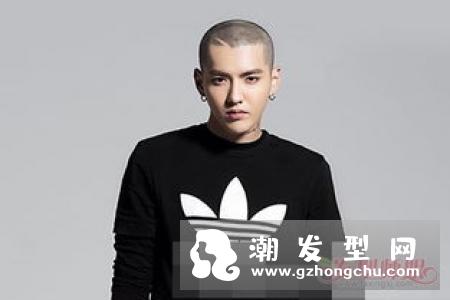 中国男士一道杠发型 刀疤加入更时髦