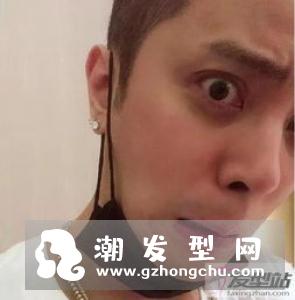 罗志祥最新发型剪寸头 斜庞克发型成当年时尚经典