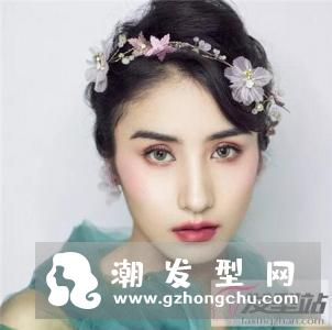 新娘发型图片2018款 花样新娘造型设计浪漫唯美