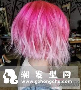 齐肩烫发适合什么颜色 梦幻染色染出个性时尚美