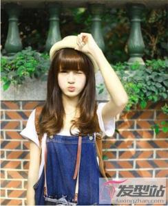 中长发森系卷发 打造唯美小仙女