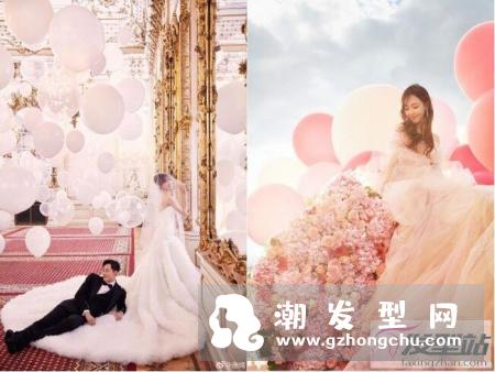 婚纱照什么发型好看 参考明星婚纱发型自然又有仙气