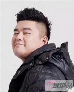 胖子发型男霸气 只要敢大胆尝试总有一款适合你