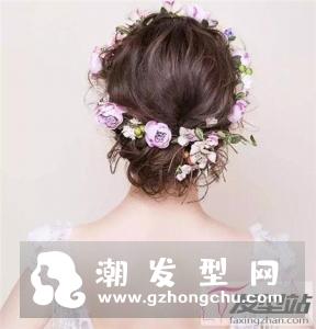 浪漫森系新娘发型 空气感盘发唯美动人