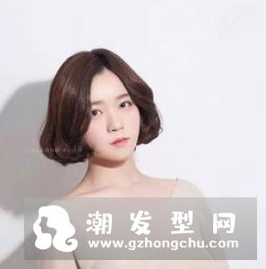 女生短发C卷发型设计 瘦脸效果赛过打瘦脸针