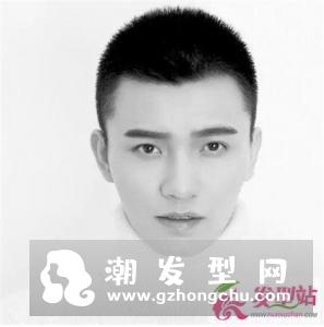 18岁以上男士适合的发型 板寸侧分背头一道杠