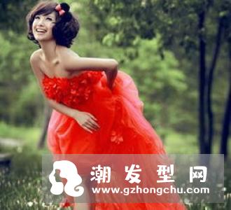 适合圆脸的新娘发型 这些发型超修颜全场最美